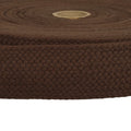 Braided Webbing Brown - Width 40mm
