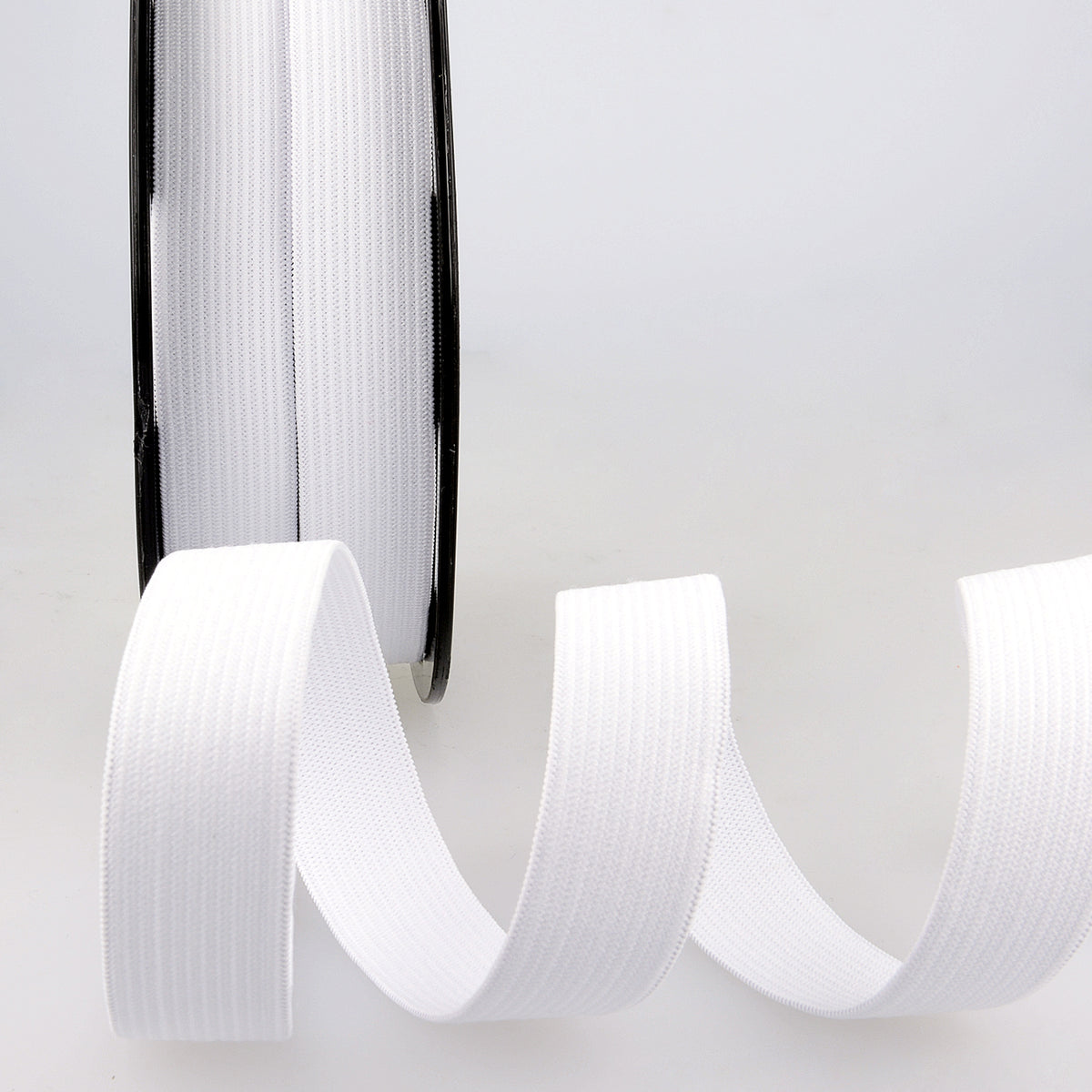 Elastic Ribbon 20mm - White