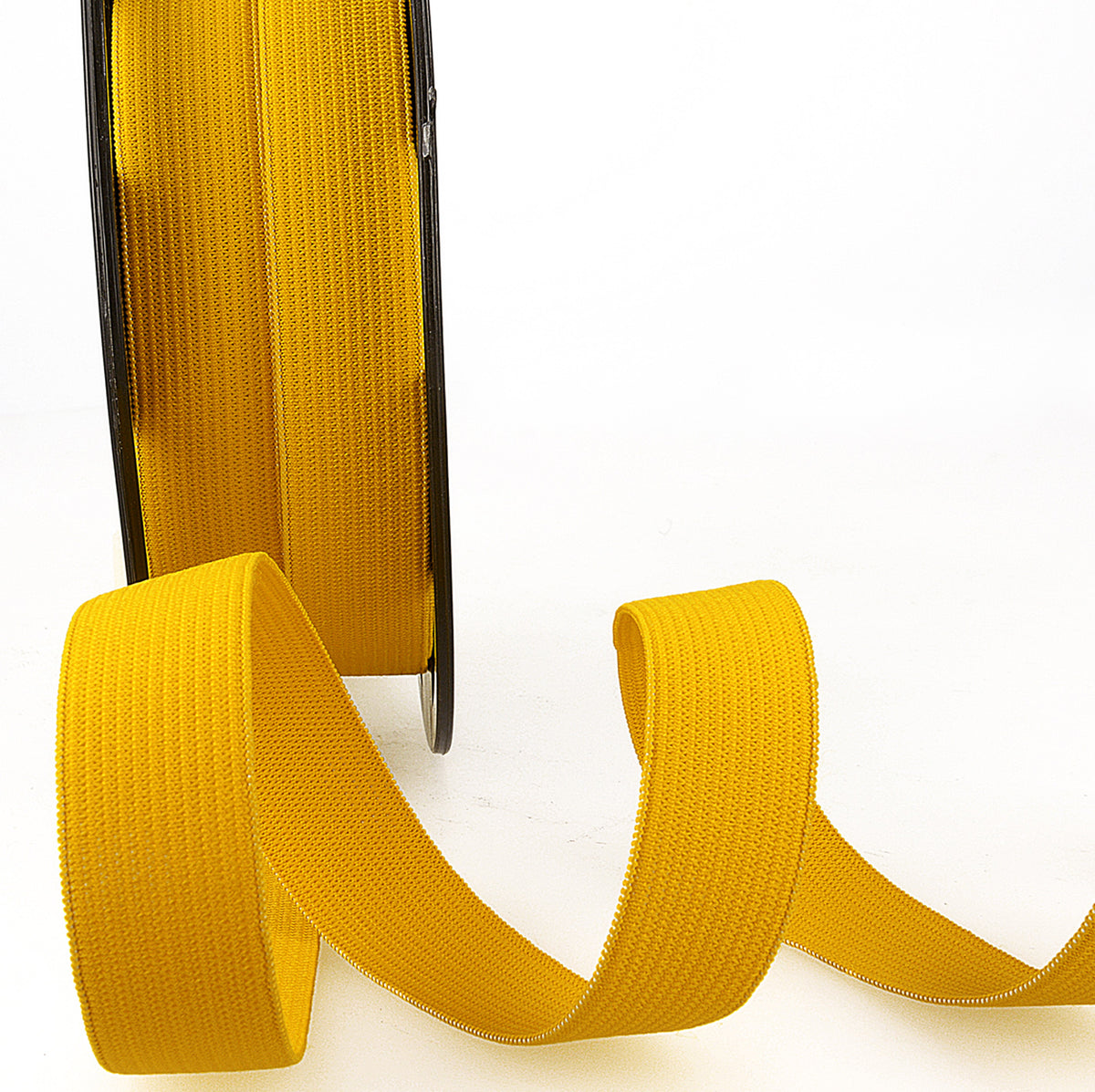 Elastic Ribbon 20mm - Golden Yellow