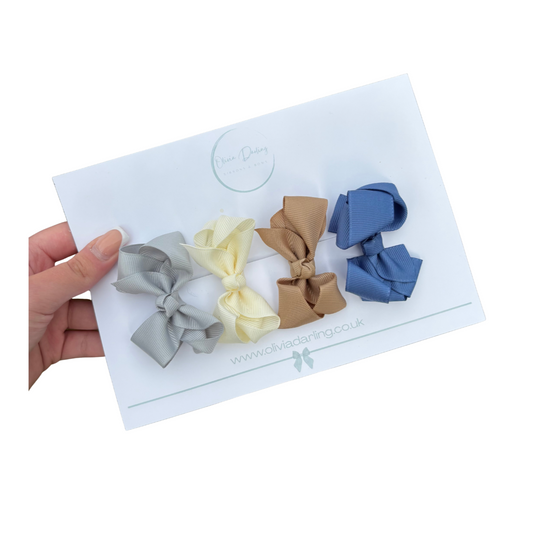 Autumn Mix Boutique Bow Set