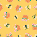 Lewis & Irene Flower Baskets - Honey